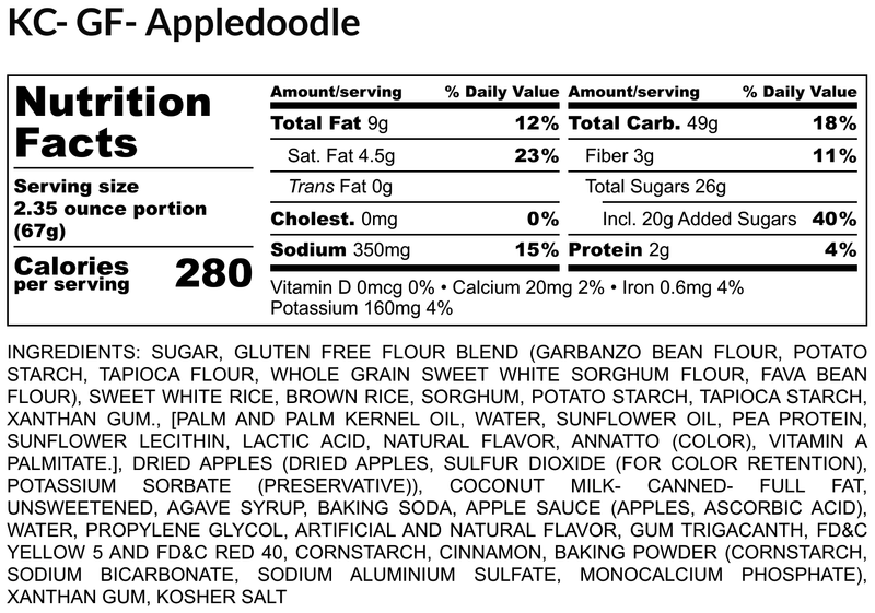 Gluten-Free Appledoodle