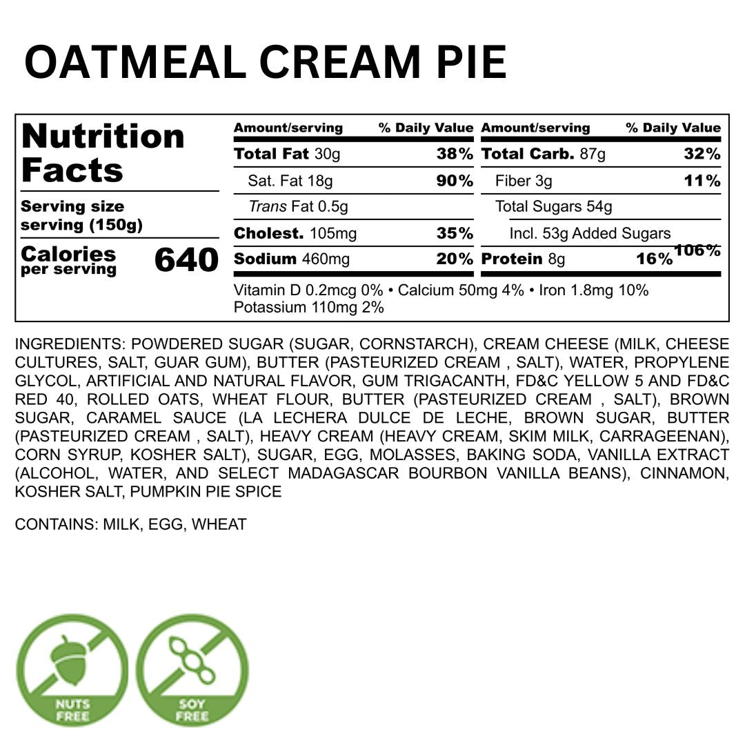 Oatmeal Cream Pie