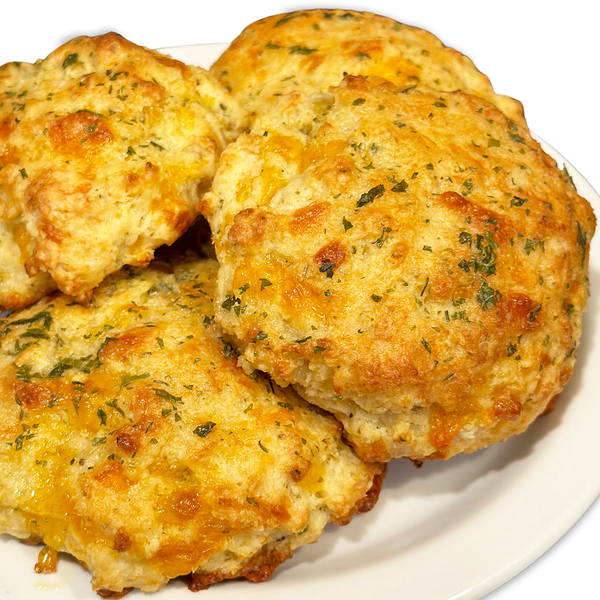 Garlic Herb Cheddar Biscuits 4-Pack