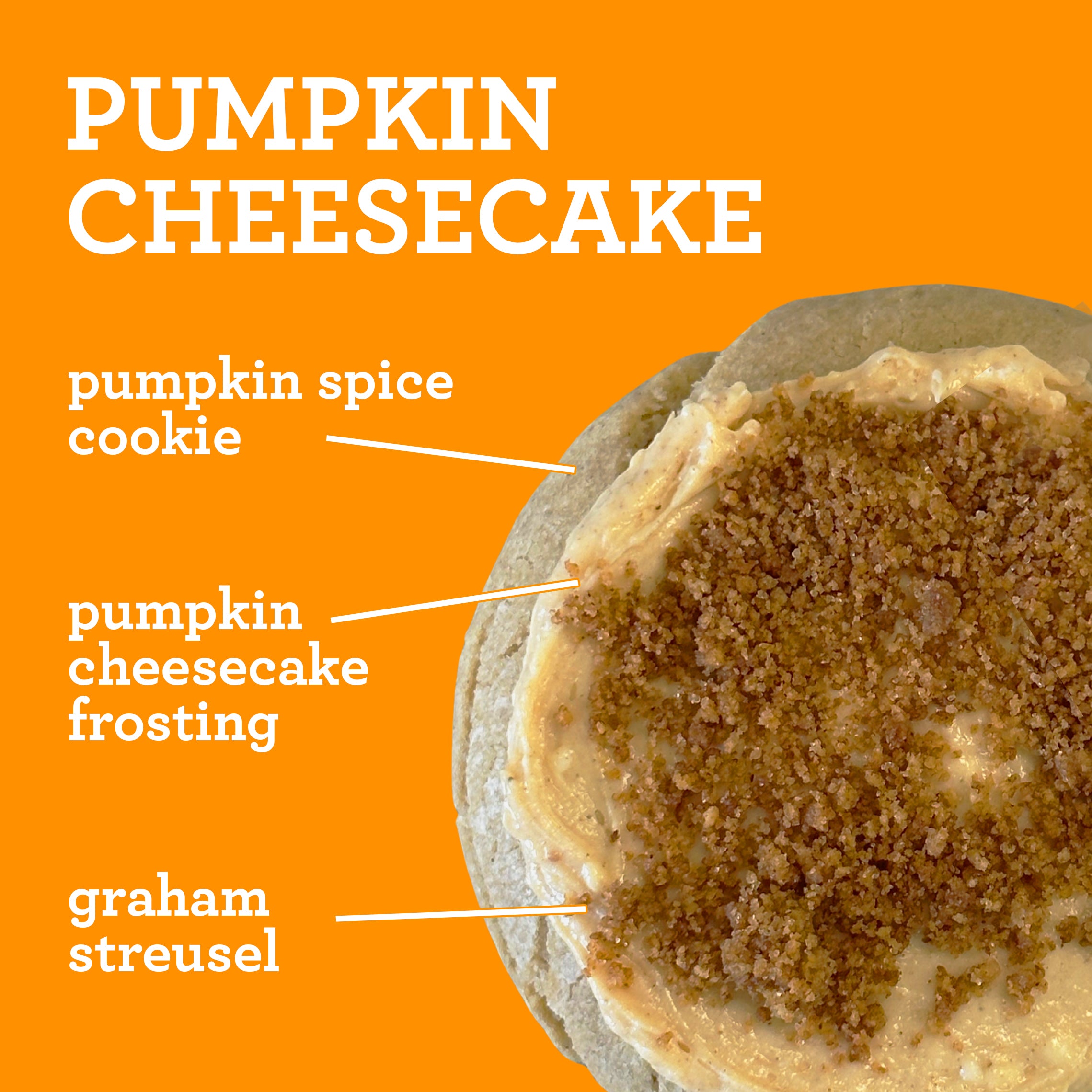 Pumpkin Cheesecake - LOCAL PICK UP ONLY
