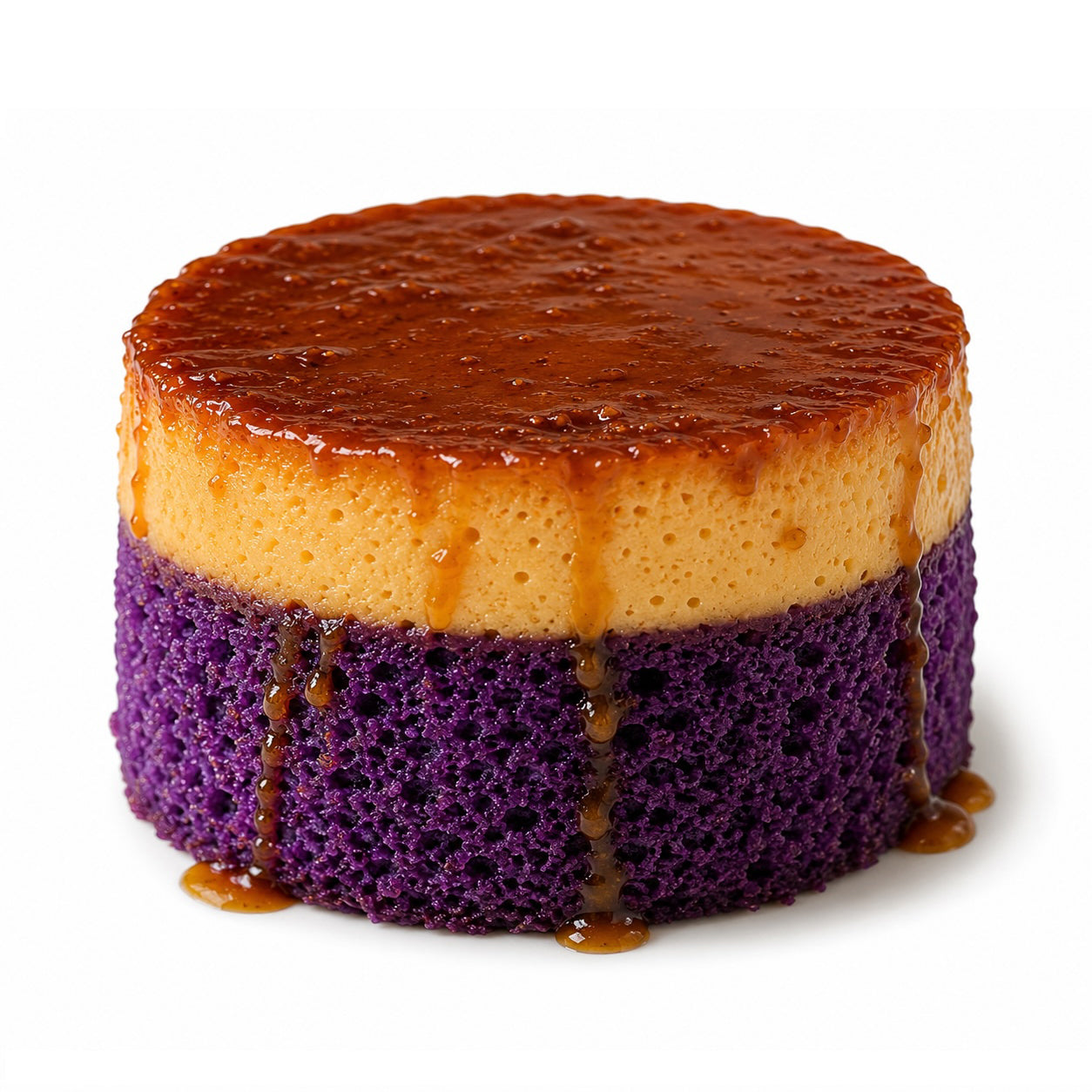 Ube Flan Cake
