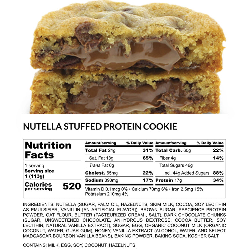 Stuffed Protein Cookie